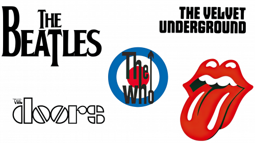 Histoire des logos de groupes de rock des années 1960