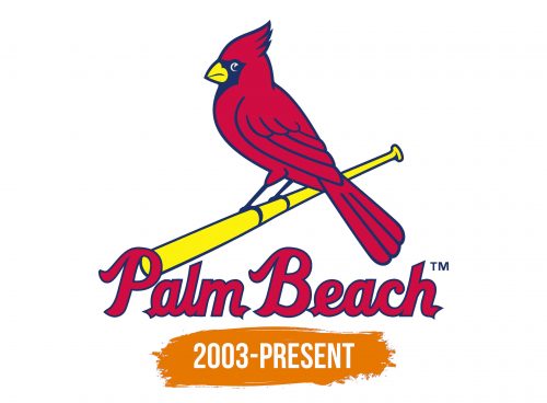 Histoire du logo de Palm Beach Cardinals