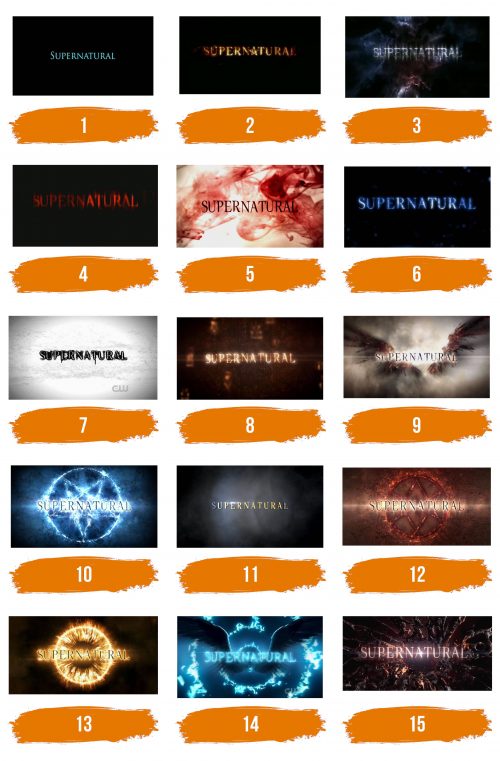 Histoire du logo de Supernatural