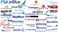 Les compagnies aériennes américaines les plus célèbres et leurs logos