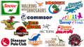 Les logos avec un dinosaure les plus célèbres