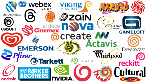 Les logos avec une spirale les plus célèbres