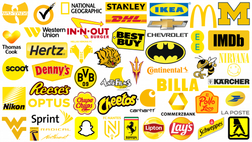 Les logos jaunes les plus célèbres