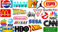 Les meilleurs logos des années 1980