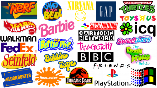 Les meilleurs logos des années 1990