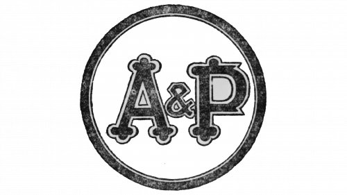 Logo de A&P en 1921