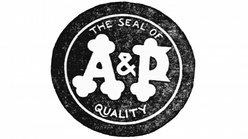 Logo de A&P en 1925