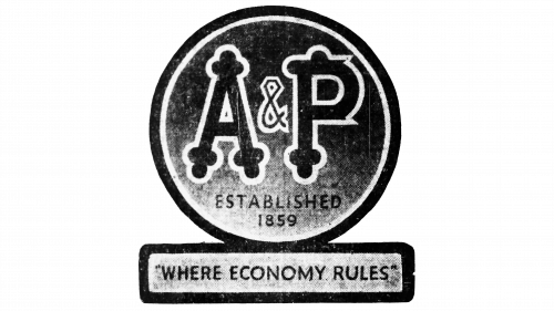 Logo de A&P en 1935