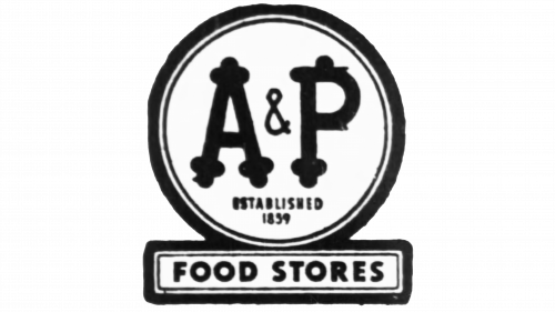 Logo de A&P en 1936