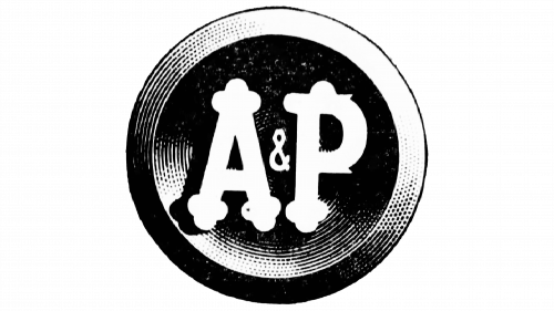 Logo de A&P en 1953