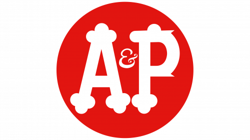 Logo de A&P en 1972