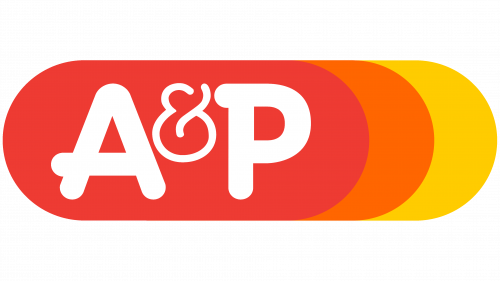 Logo de A&P en 1976