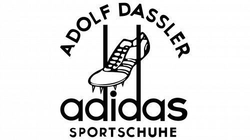 Logo de Adidas en 1949-1950