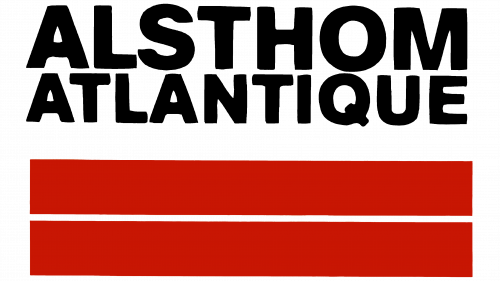 Logo de Alsthom Atlantique en 1980