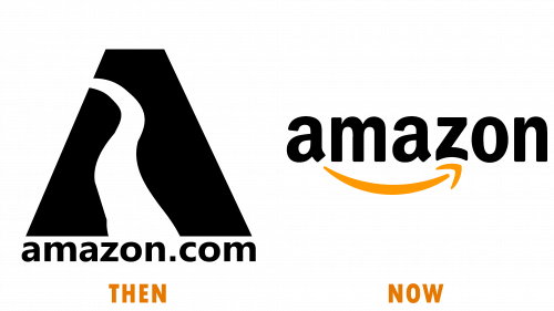 Logo de Amazon (avant et maintenant)