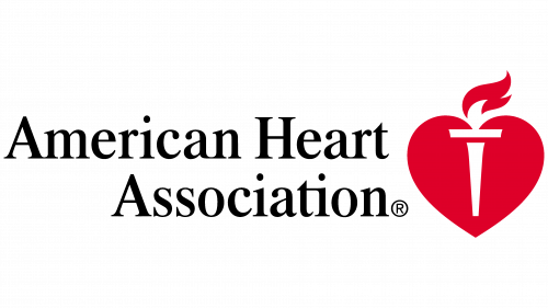 Logo de American Heart Association en 1995