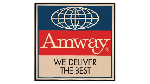Logo Amway années 1982-1980 Logo de Amway de 1982 aux annees 1980