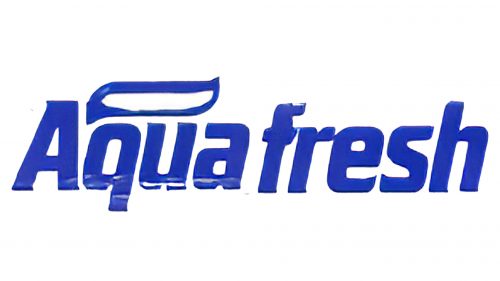 Logo de Aquafresh 1986-1989