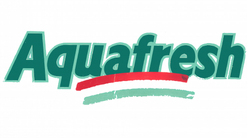 Logo de Aquafresh 1989-1992