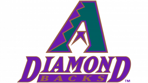 Logo de Arizona Diamondbacks en 1998