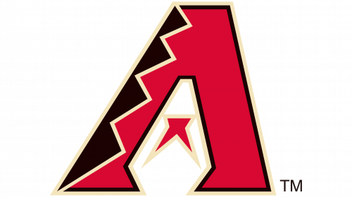 Logo de Arizona Diamondbacks en 2012