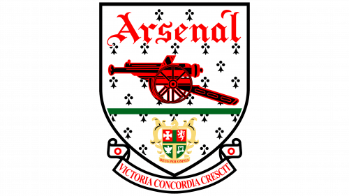 Logo de Arsenal corporate en 1949