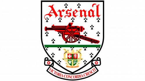 Logo de Arsenal en 1990