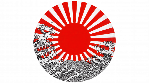 Logo de Asahi Breweries en 1889