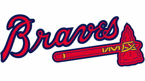 Logo de Atlanta Braves 1990-2017