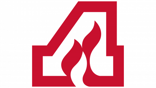 Logo de Atlanta Flames 1972-1980