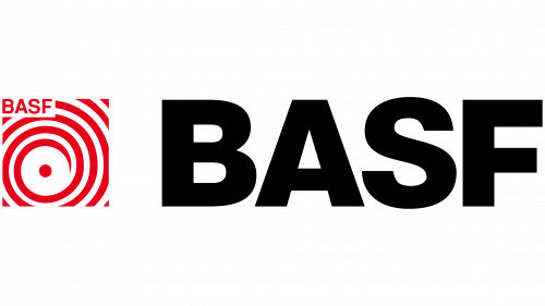 Logo de BASF en 1986