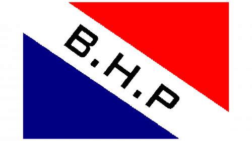 Logo de BHP en 1885