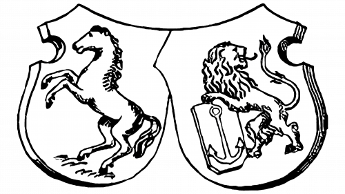 Logo de Badische Anilin- und Soda-Fabrik en 1865