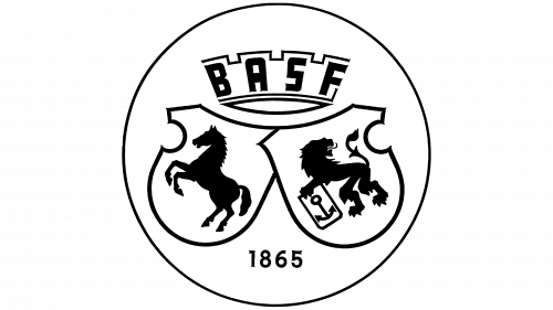 Logo de Badische Anilin- und Soda-Fabrik en 1952