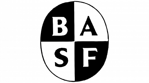 Logo de Badische Anilin- und Soda-Fabrik en 1955