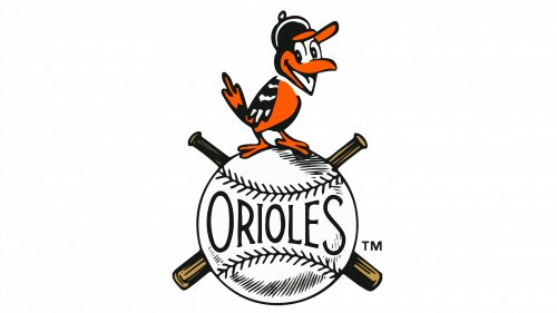 Logo de Baltimore Orioles 1954-1965