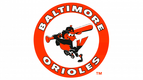 Logo de Baltimore Orioles 1989-1991