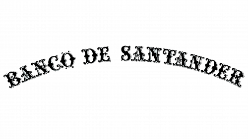 Logo de Banco de Santander 1857-1949