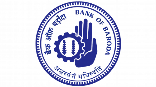Logo de Bank of Baroda en 1908
