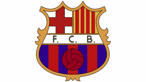 Logo de Barcelona en 1974-1975