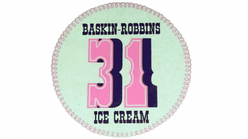 Logo de Baskin Robbins en 1953