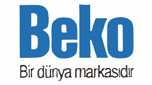 Logo de Beko en 1986