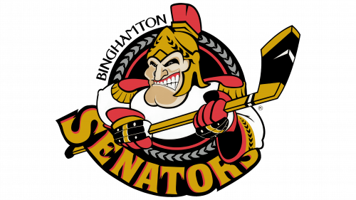 Logo de Binghamton Senators en 2002