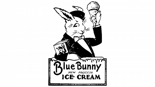 Logo de Blue Bunny en 1913
