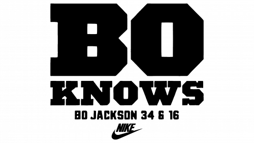 Logo de Bo Jackson en 1989