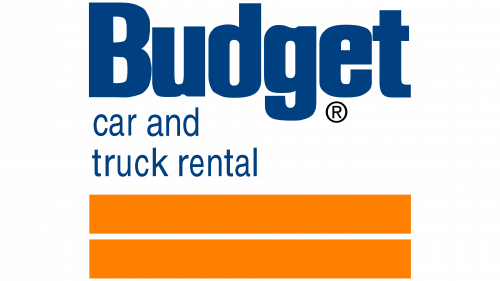Logo de Budget Rent a Car en 1975