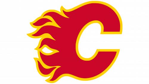 Logo de Calgary Flames 1980-1994
