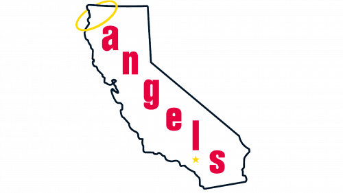 Logo de California Angels 1971-1972