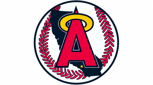 Logo de California Angels 1986-1992