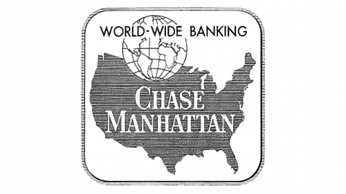 Logo de Chase Manhattan World-Wide Banking 1955-1961